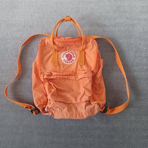 Fjallraven Kanken Mini Backpack Orange Outdoor Camping Hiking Daypack - Picture 1 of 7